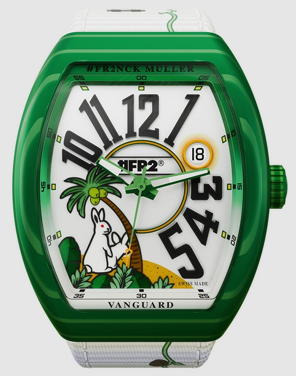 Best FRANCK MULLER Vanguard Beach Limited Edition V 41 SC DT BEACH FR2 VR VE GF BLC NR (BLC) Replica Watch Best FRANCK MULLER Vanguard Beach Limited Edition V 41 SC DT BEACH FR2 VR VE GF BLC NR (BLC) Replica Watch